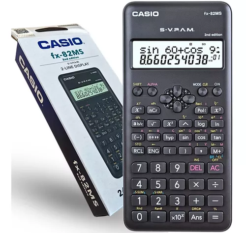 Calculadora Científica 240 Funções FX-82MS-2-S4-DH CASIO