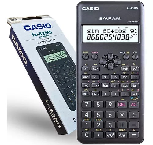 Calculadora Científica Casio Fx-82ms 240 Funções 2º Edição