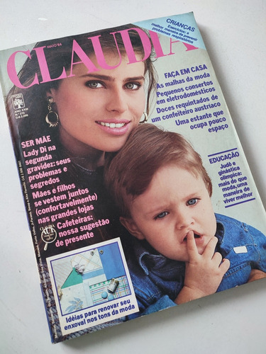Revista Claudia Maria Eugênia Lady Di Cristiana Oliveira 