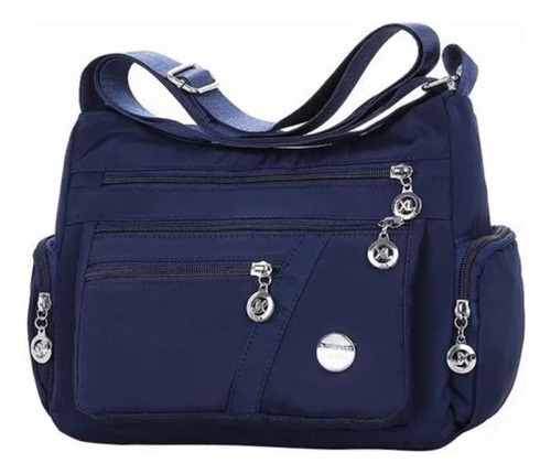 Bolso Crossbody Con Gran Capacidad Y Varios Compartimentos