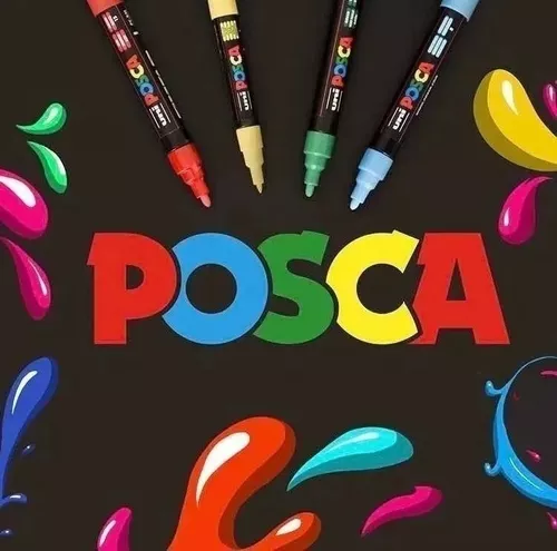 Set Rotulador Posca 5M básicos