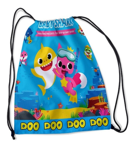 Tulas Personalizadas Baby Shark Tela Antifluido Impermeable