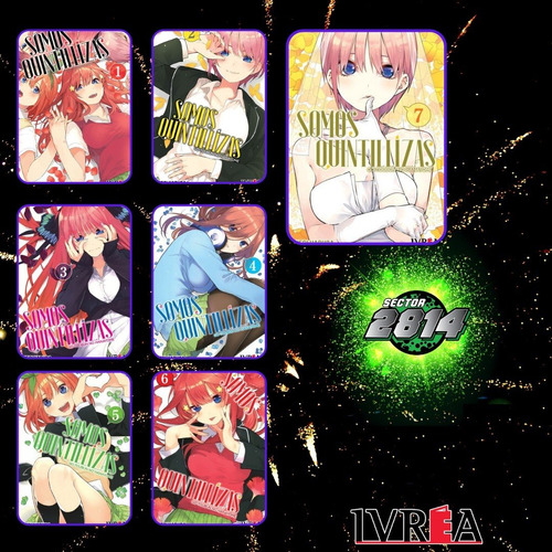 Somos Quintillizas # 1 Al 6 (go-toubun No Hanayome) Ivrea 