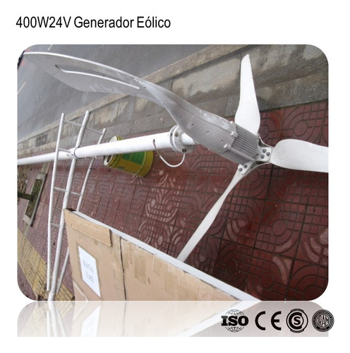 Inversor Generador Eolico 400 Watts 24v Kit Completo