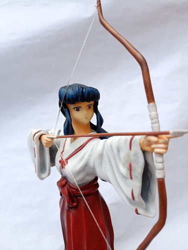 Kikyo Figura Anime Inuyasha Hecha A Mano (Usado)
