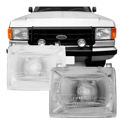 Optica Ford F100 92 93 94 95 96 Izquierda C/luz Posicion