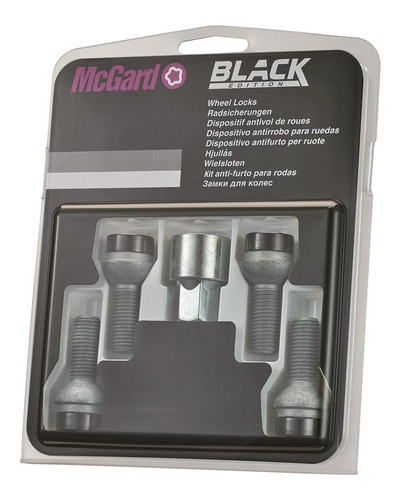 Tuercas Antirrobo Negras Mcgard Para Audi Q2 17/20