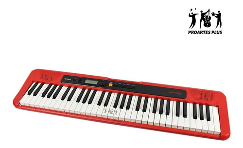 Imagen 6 de 9 de Teclado Casio Ct-s200 Rd + Adaptador Ad-e95100lu 5 Octavas