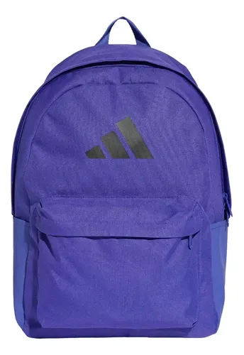 Mochila Classic 3 Bar Logo adidas Violeta-escuro Liso