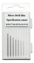 Comprar Mini Mechas Para Taladros Brocas Para Maquetas 0,2mm A 0,8mm