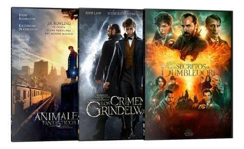 Animales Fantasticos Pack Completa En Dvd Latino/ingles