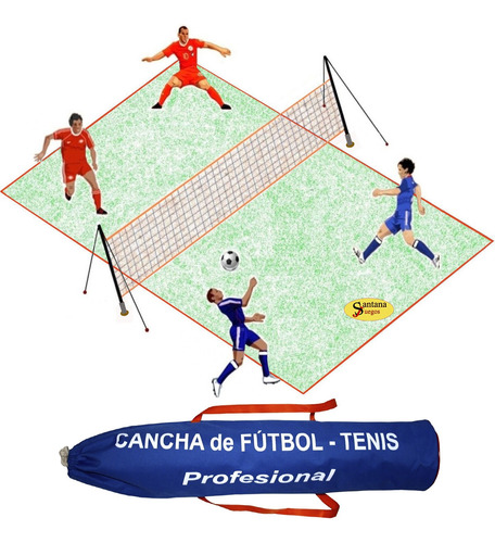 Set Futbol Tenis Profesional Completo Santana Juegos 