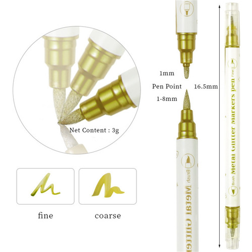 Bolígrafo De Grafiti W Nail Art Tk2w, Líneas Abstractas En 3