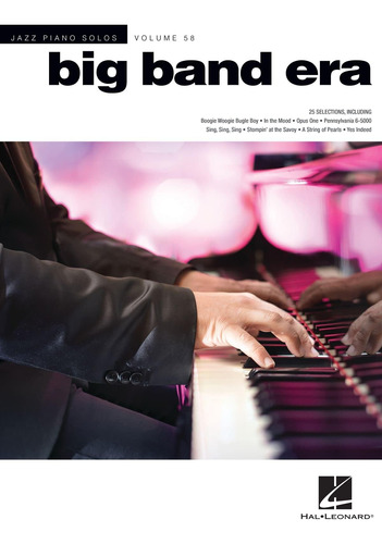 Libro: Band Era: Jazz Piano Solos Series Volume 58 (jazz 58)