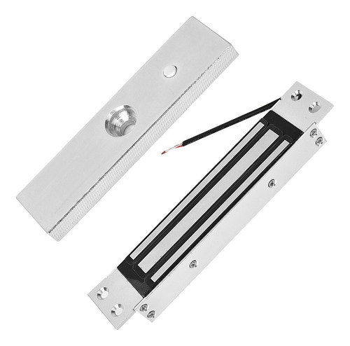 Cerradura Electromagnética Dc 12 V 180 Kg Con Fuerza De Rete