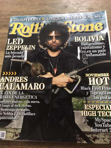 Revista Rolling Stone Andres Calamaro
