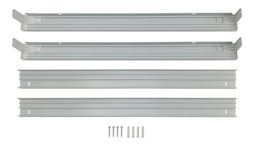 Imagen 7 de 10 de Panel Led 120x30 Para Embutir 48 W Frio +kit De Suspensión