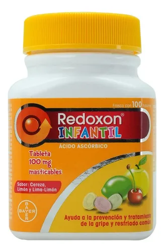comprar Tabletas Masticables Redoxon Infantil X100 Vitaminas 100mg