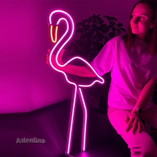 Cartel Neon Led Lampara Personalizado 220 Logo App Bluetooth