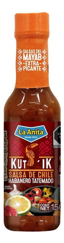 Habanero Tatemado La Anita Maya Kut-It sin gluten 150 ml