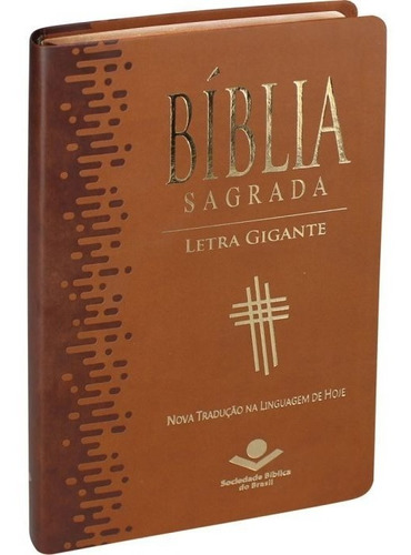 Bíblia Sagrada Letra Gigante Luxo Ntlh - Frete Grátis 