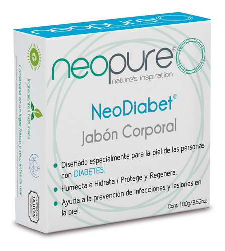 Neopure Neodiabet Jabón Corporal 100g