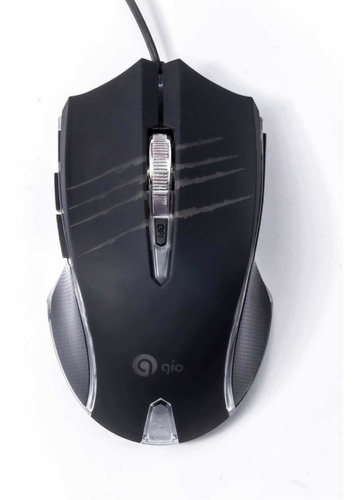 Mouse Gamer Gio Juego Led G Series 3600dpi 6 Botones Mod G1 Color Negro