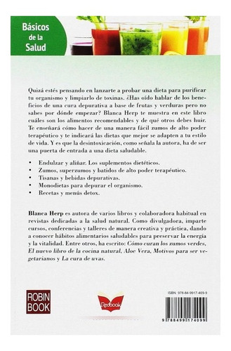 Detox : Alimentacion Depurtiva Para Tu Salud . Basicos De La