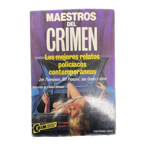 Maestros Del Crimen - Selección De Edward Gorman - Usado 