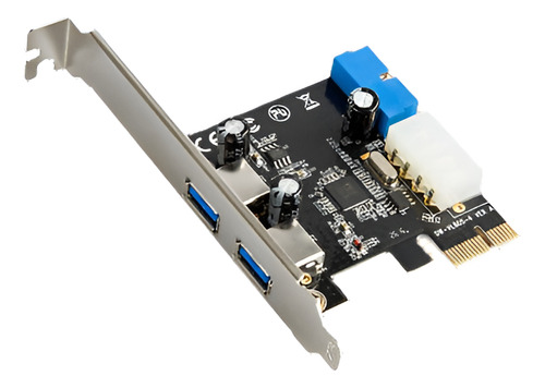 2 Puertos Usb 3.0 Pci-e De Expansión Tarjeta 19pin Encabezad