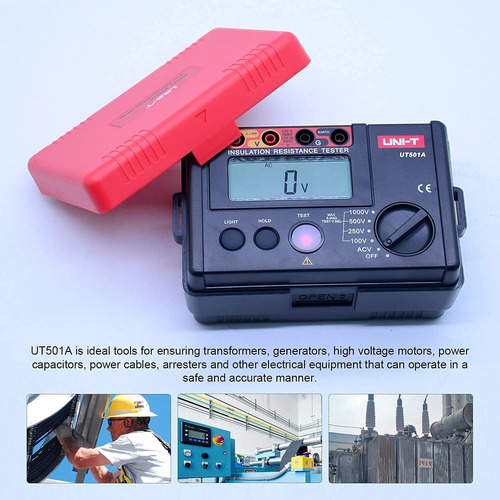 Uni-t 1000v Probador De Resistencia De Aislamiento Medidor