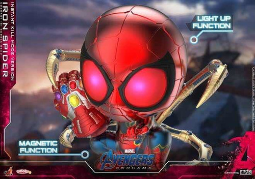 Iron Spider Nano Guantlet Avengers Hot Toys Cosbaby