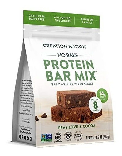 Protein Bar Mix ~ Sin Cocción Y Fácil Como Un Batido De Prot