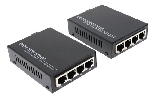 2 Paquetes De 10/100 / 1000mbps Gigabit Ethernet Media