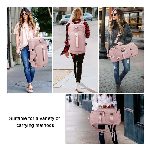 Unisex Mochila De Viaje Con Compartimento Para Zapatos Impermeable Bolsa Deporte Ligero Mochila