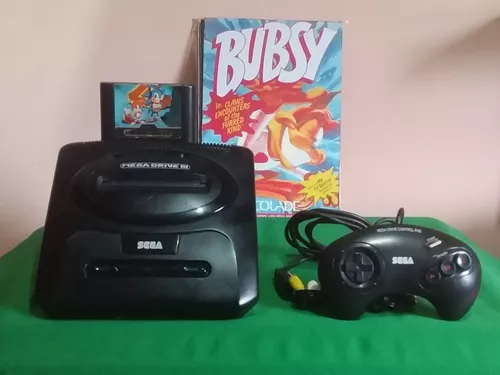 Console Mega Drive 3 com 2 Controles + Sonic Seminovo - Sega