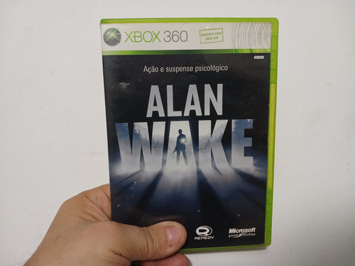 Jogo Xbox 360 Alan Wake Original De Porto Rico Ntsc Completo (Usado)