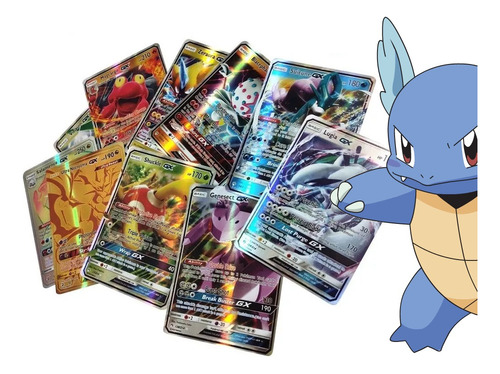 Pack 100 Cartas Pokemon Alternativas Gx Version 3 En Ingles