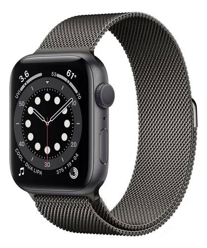 Apple Watch Series 6 GPS Caja de aluminio gris espacial de 44