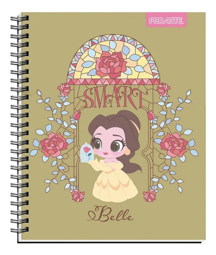 Pack 10 Cuadernos Universitario Princesas Kawaii Disney