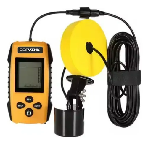 Peixe Localiza Sonar Portátil Barco Pesca Profundidade