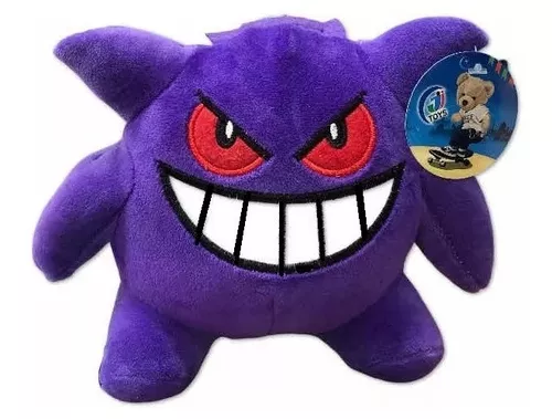 Compre Pokémon boneca de pelúcia mega gengar evolução boneca