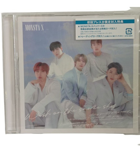  Monsta X Wish On The Same Sky Cd Japones Usado