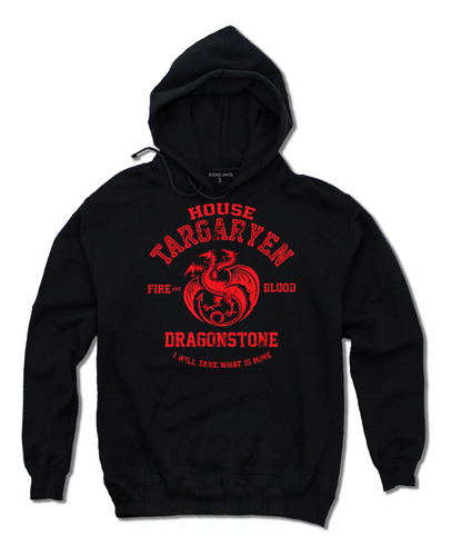 Canguro Game Of Thrones Targaryen (negro:) Ideas Mvd 