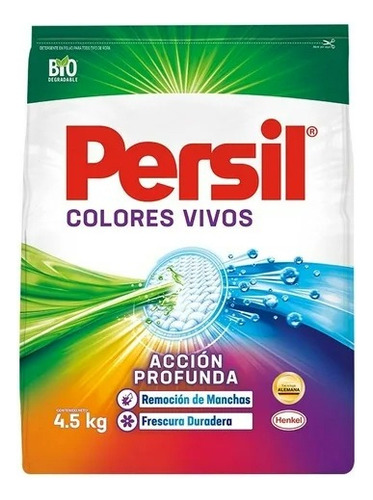 Detergente En Polvo Persil Colores Vivos 4.5 Kg