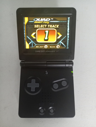 Game Boy Advance Sp Con Carcasa Metroid Y Pantalla Ips (Usado)