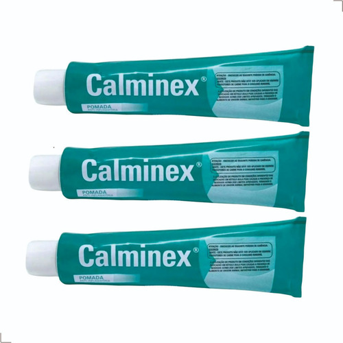 Dor Músculo Trapézio Lado Esquerdo Calminex 100g Kit03