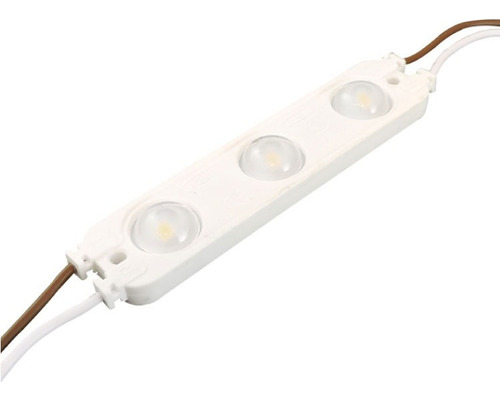 Modulo Caluga 3 Leds 2835 Luz Calida 3000k 2w 220v Ip65 X100