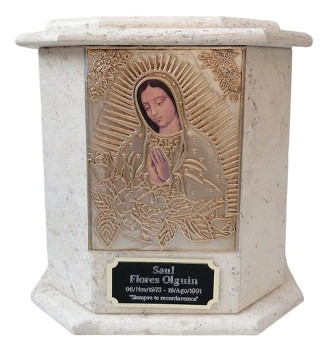 Urna Nicho Funeraria Cenizas Virgen De Guadalupe
