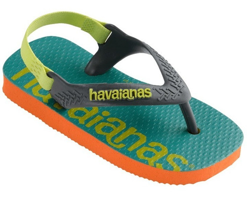 Chinelo Havaianas Infantil Baby Logomania C/ Elástico Oferta